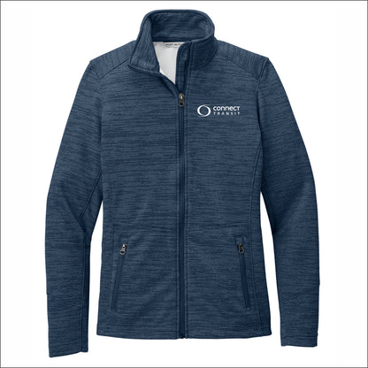 Connect Transit Women's Digi Stripe Fleece Jacket