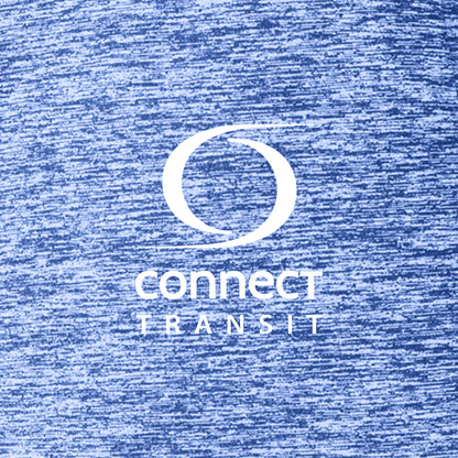 Connect Transit Women's PosiCharge Electric Heather Colorblock 1/4-Zip Pullover