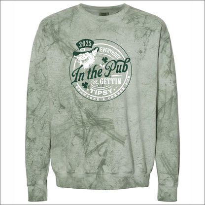 Crawford's Pub Color Blast Crewneck Sweatshirt