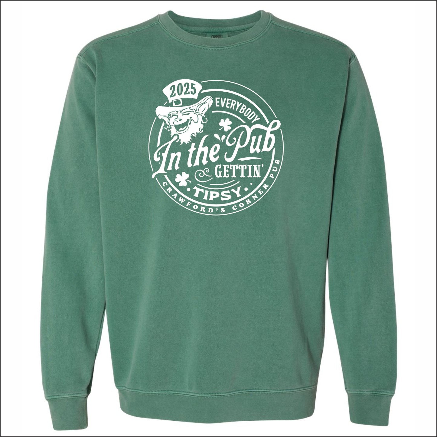 Crawford's Pub Garment-Dyed Crewneck Sweatshirt