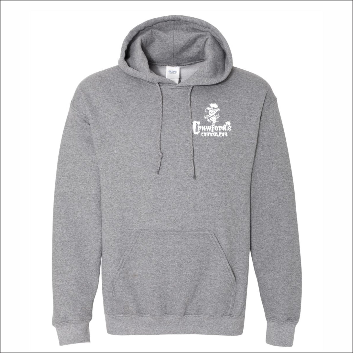 Crawford's Pub Gildan Hooded Sweatshirt