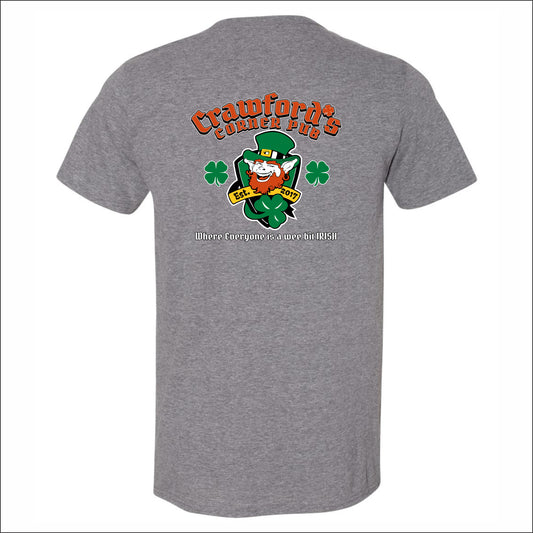 Crawford's Pub Softstyle Short Sleeve T-shirt - Design C