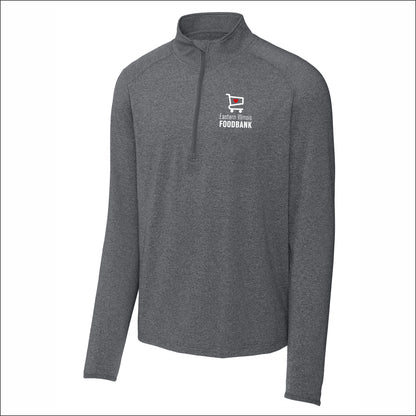 Eastern IL Food Bank Stretch 1/2 Zip Performance
