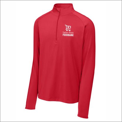 Eastern IL Food Bank Stretch 1/2 Zip Performance