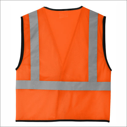 Echo Electric W&D ANSI 107 Class 2 Economy Mesh One-Pocket Vest