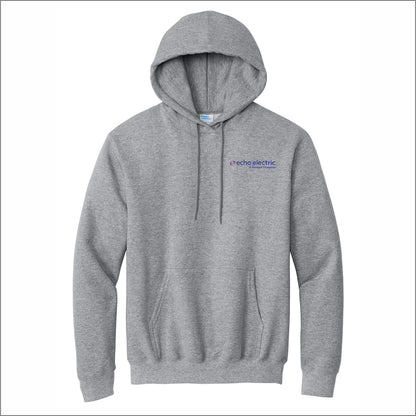 Echo Electric W&D 9oz Hvywt Pullover Hooded Sweatshirt