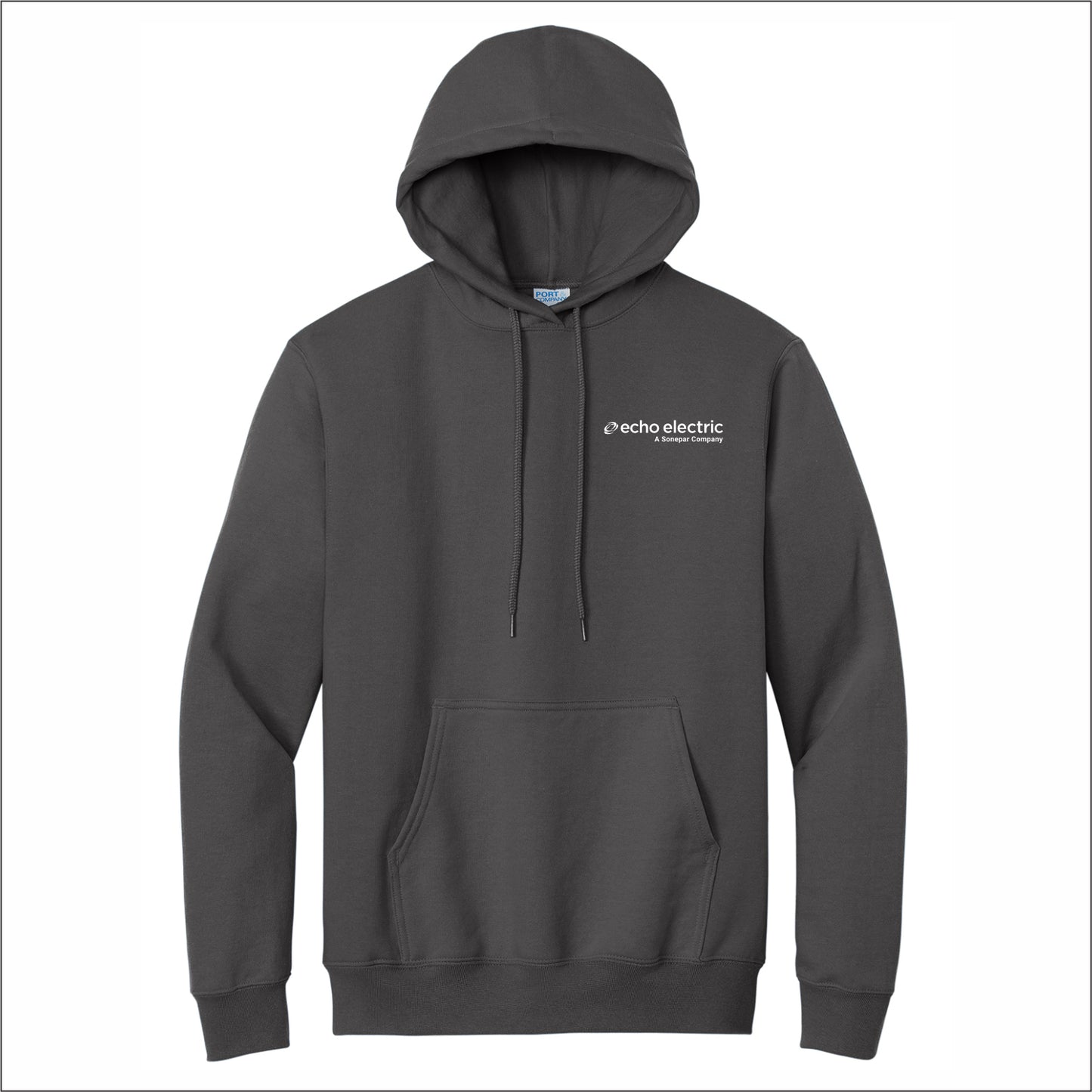 Echo Electric W&D 9oz Hvywt Pullover Hooded Sweatshirt