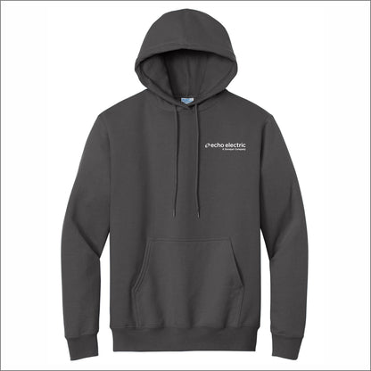 Echo Electric W&D 9oz Hvywt Pullover Hooded Sweatshirt