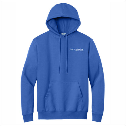 Echo Electric W&D 9oz Hvywt Pullover Hooded Sweatshirt