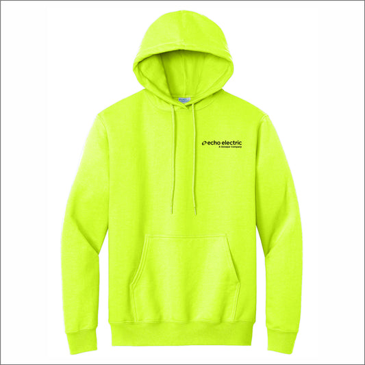 Echo Electric W&D 9oz Hvywt Pullover Hooded Sweatshirt