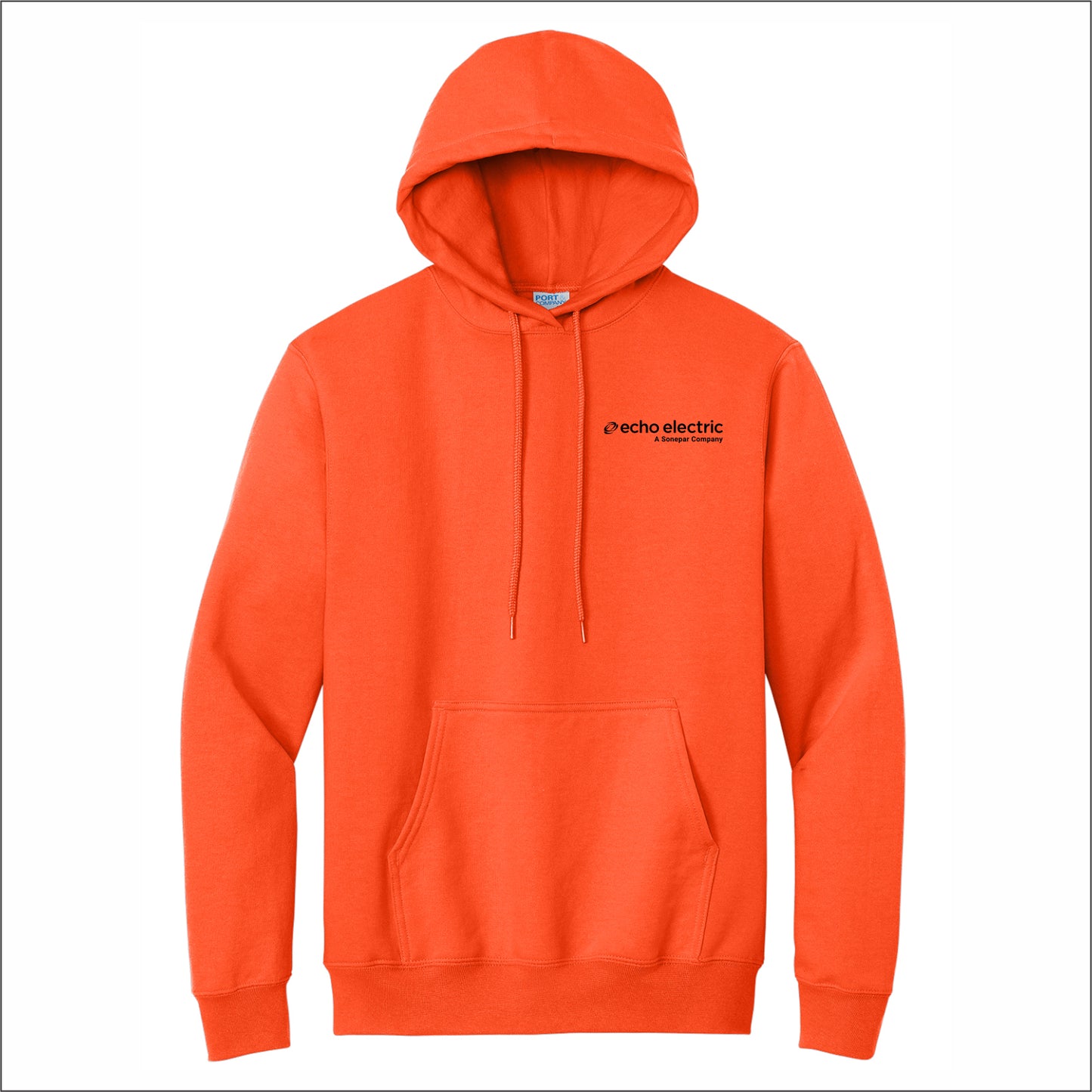 Echo Electric W&D 9oz Hvywt Pullover Hooded Sweatshirt