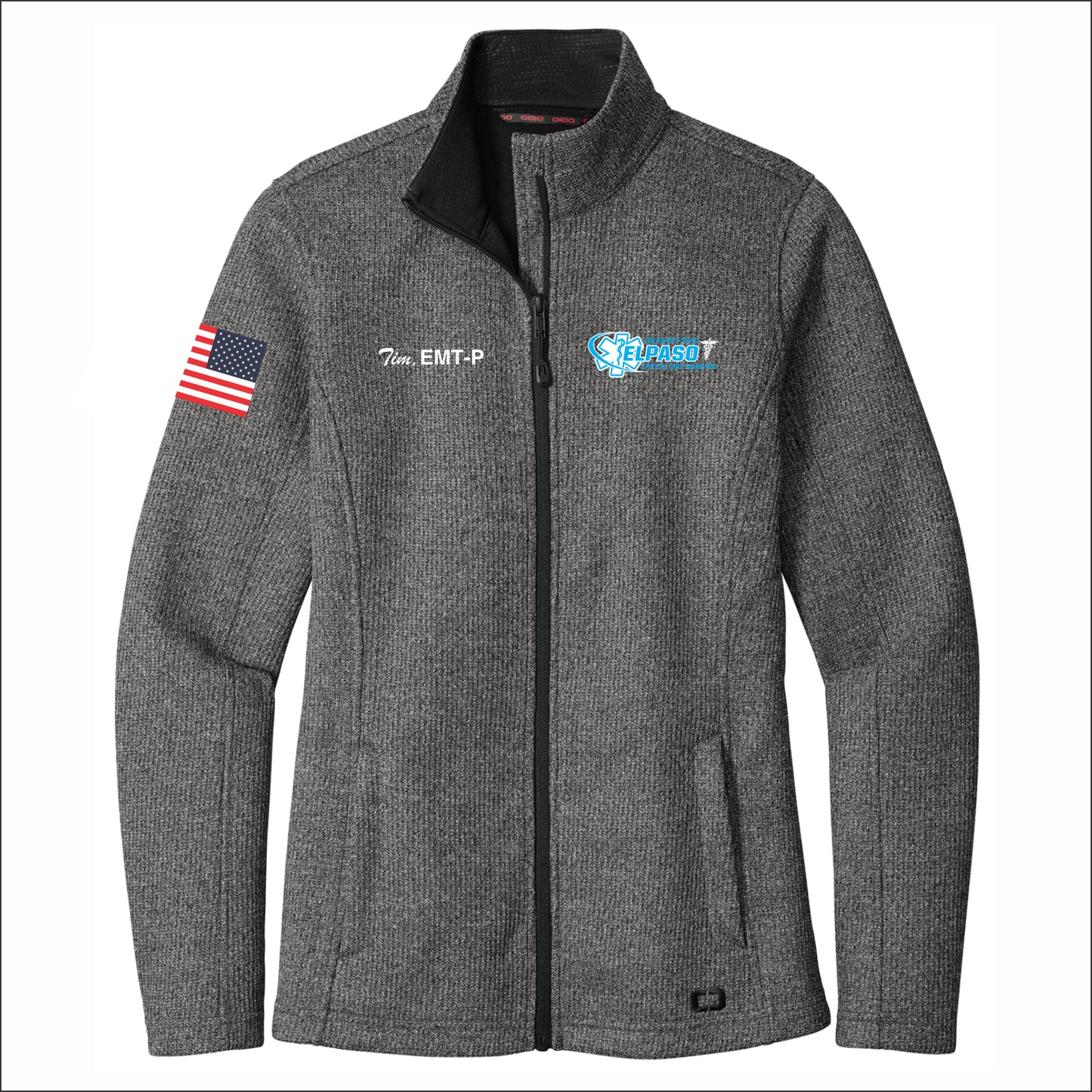 El Paso EMS Ladies OGIO Grit Fleece Jacket
