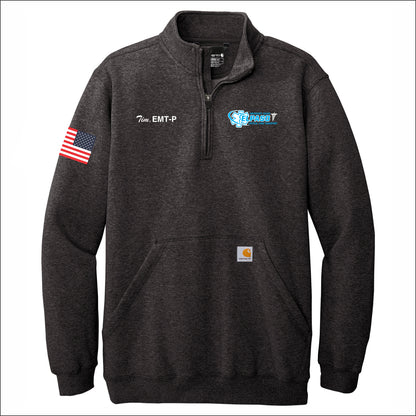 El Paso EMS Carhartt Midweight 1/4-Zip Mock Neck Sweatshirt