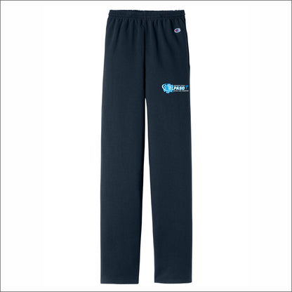 El Paso EMS Powerblend Open-Bottom Sweatpants with Pockets