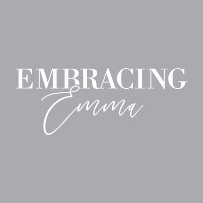 Embracing Emma Tri-Blend 3/4 Sleeve Raglan Tee - Design C