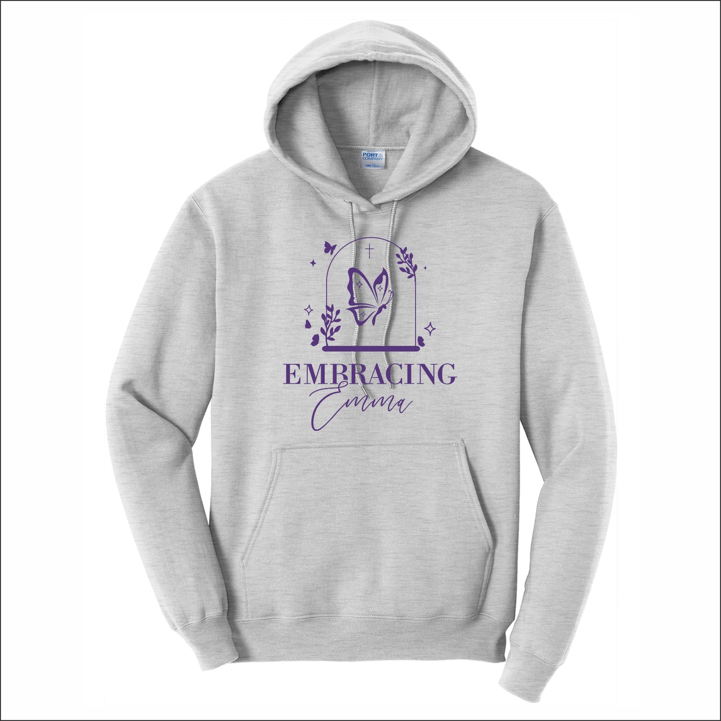 Embracing Emma Hooded Sweatshirt - Design B