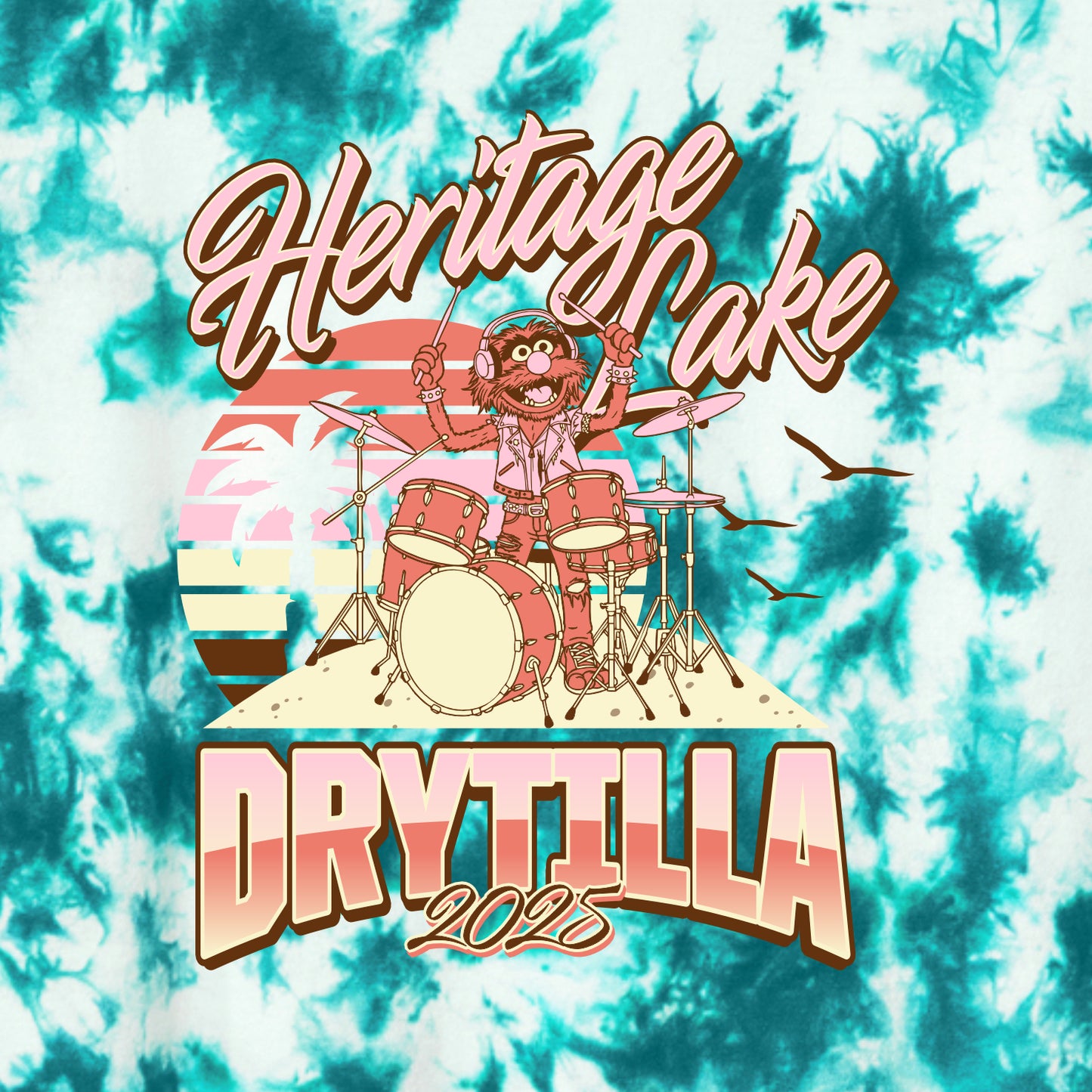 Floatilla Crystal Tie-Dye T-Shirt