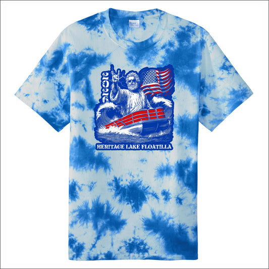 Floatilla Crystal Tie-Dye T-Shirt