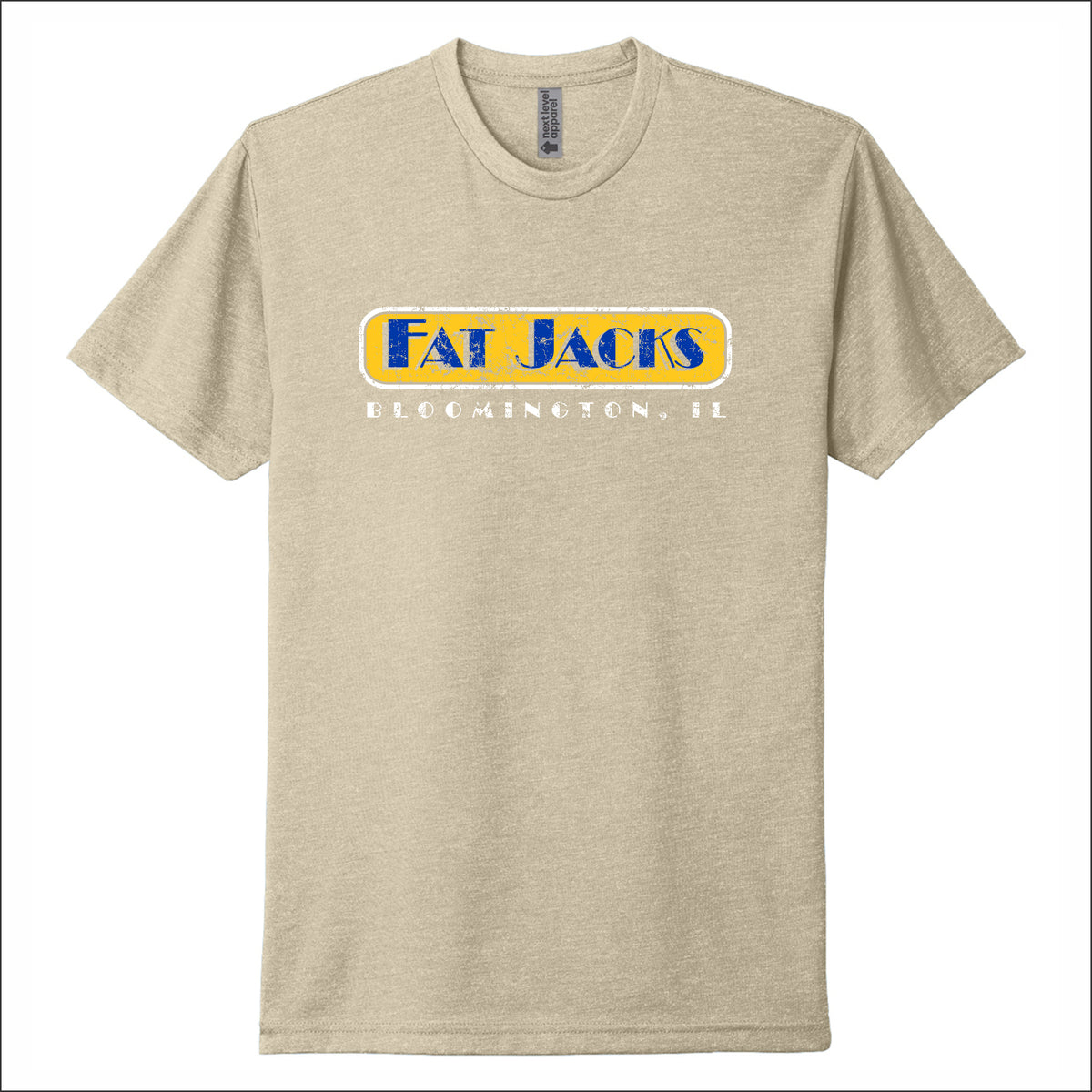 Fat Jacks Next Level Apparel Adult CVC Tee