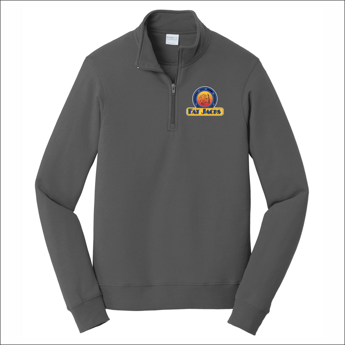 Fat Jacks Fan Favorite 1/4 Zip Sweatshirt