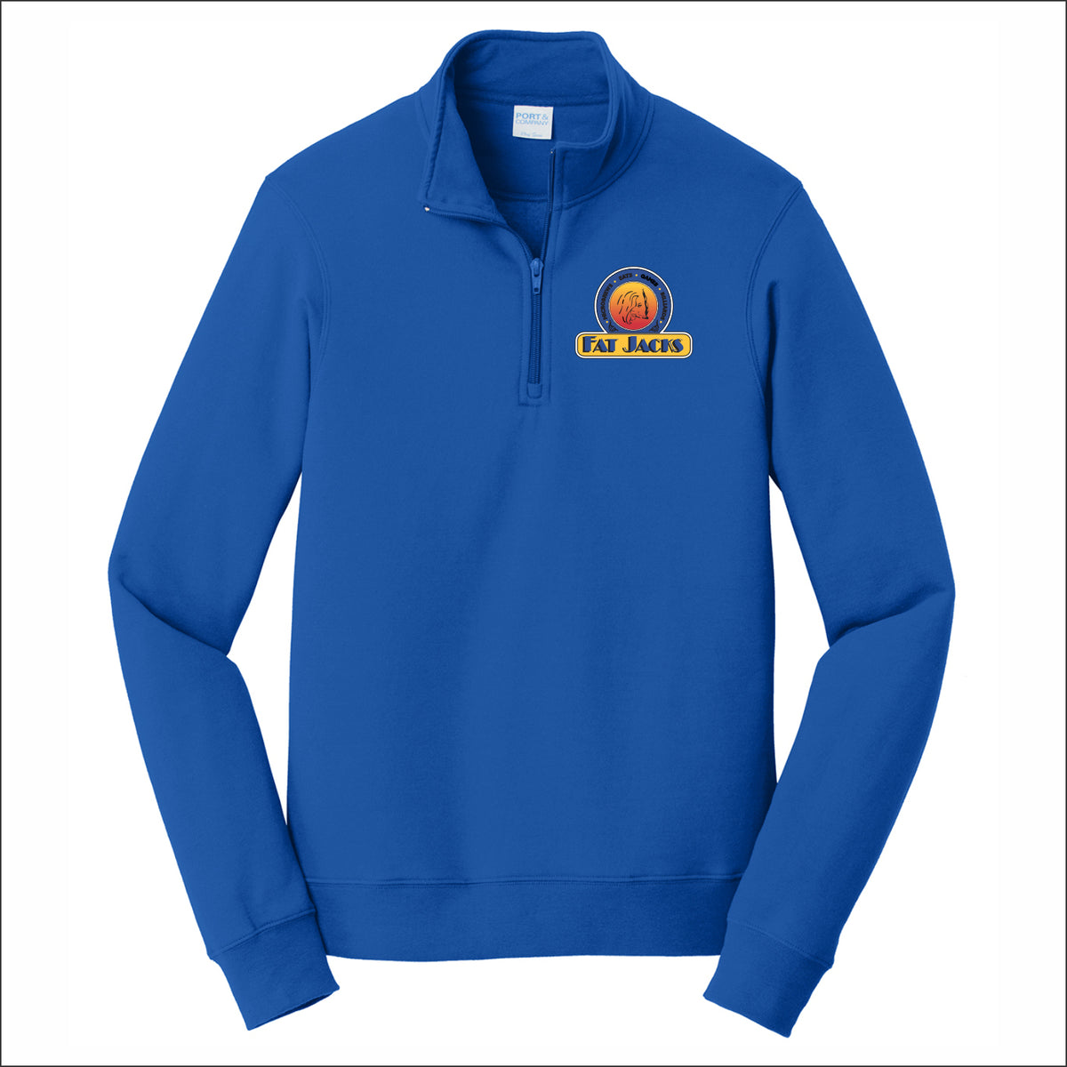 Fat Jacks Fan Favorite 1/4 Zip Sweatshirt
