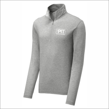 Four Seasons The Pit Sport-Wick Tri-Blend Wicking 1/4-Zip Pullover- Des. B