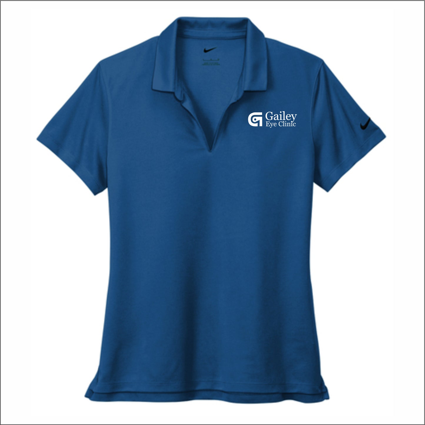 Gailey Eye Clinic Ladies Nike Micro Pique Polo Shirt