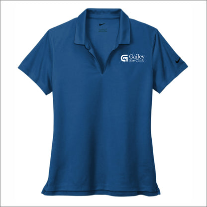 Gailey Eye Clinic Ladies Nike Micro Pique Polo Shirt