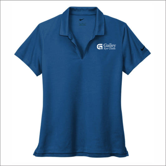 Gailey Eye Clinic Ladies Nike Micro Pique Polo Shirt