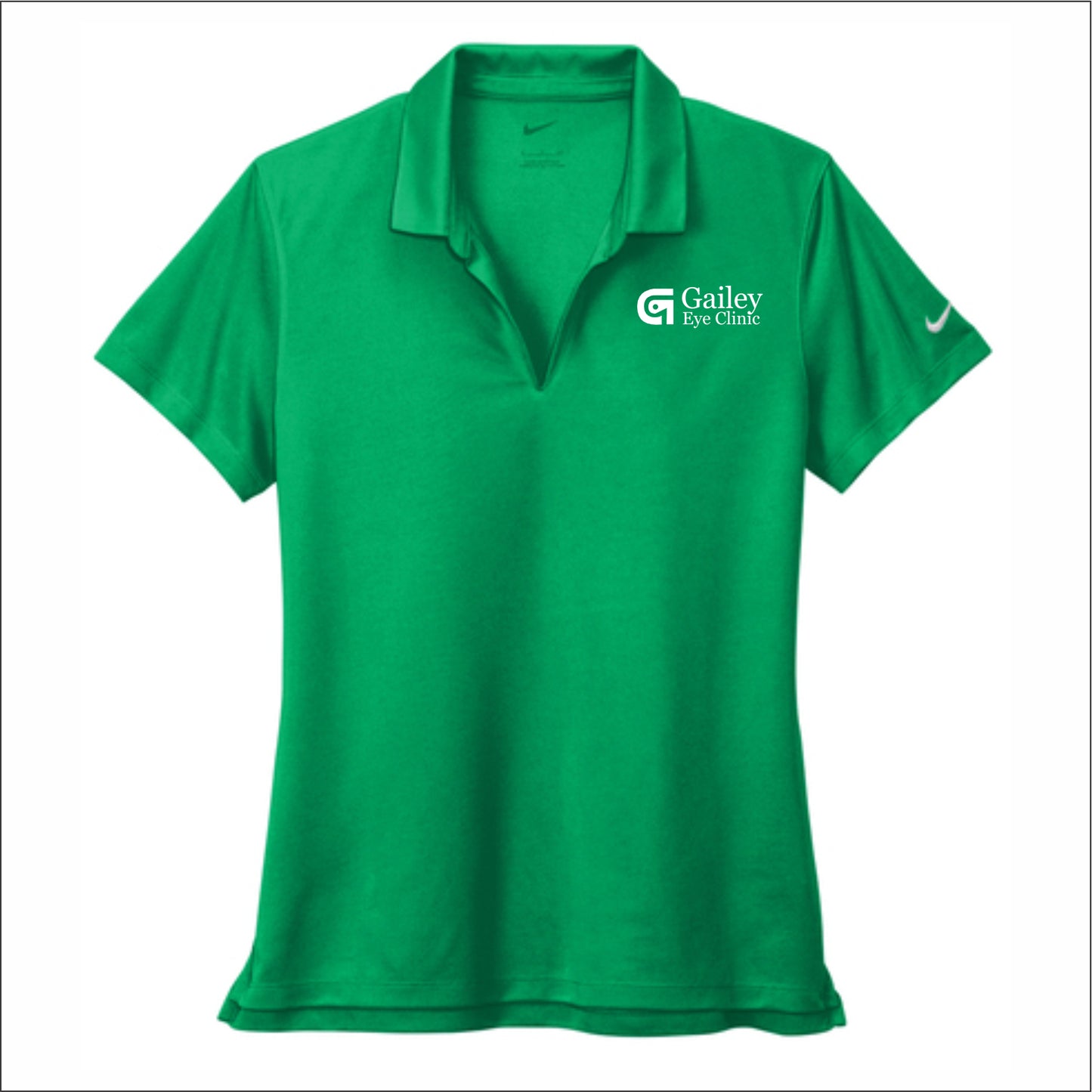 Gailey Eye Clinic Ladies Nike Micro Pique Polo Shirt