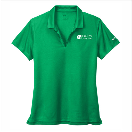 Gailey Eye Clinic Ladies Nike Micro Pique Polo Shirt