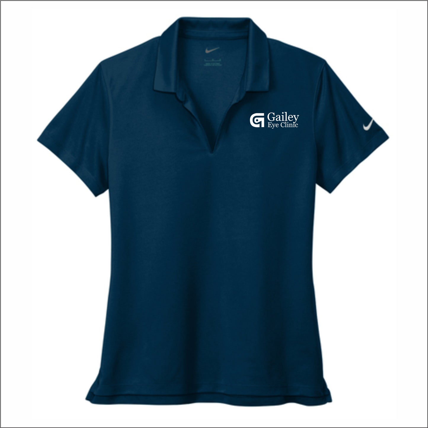 Gailey Eye Clinic Ladies Nike Micro Pique Polo Shirt
