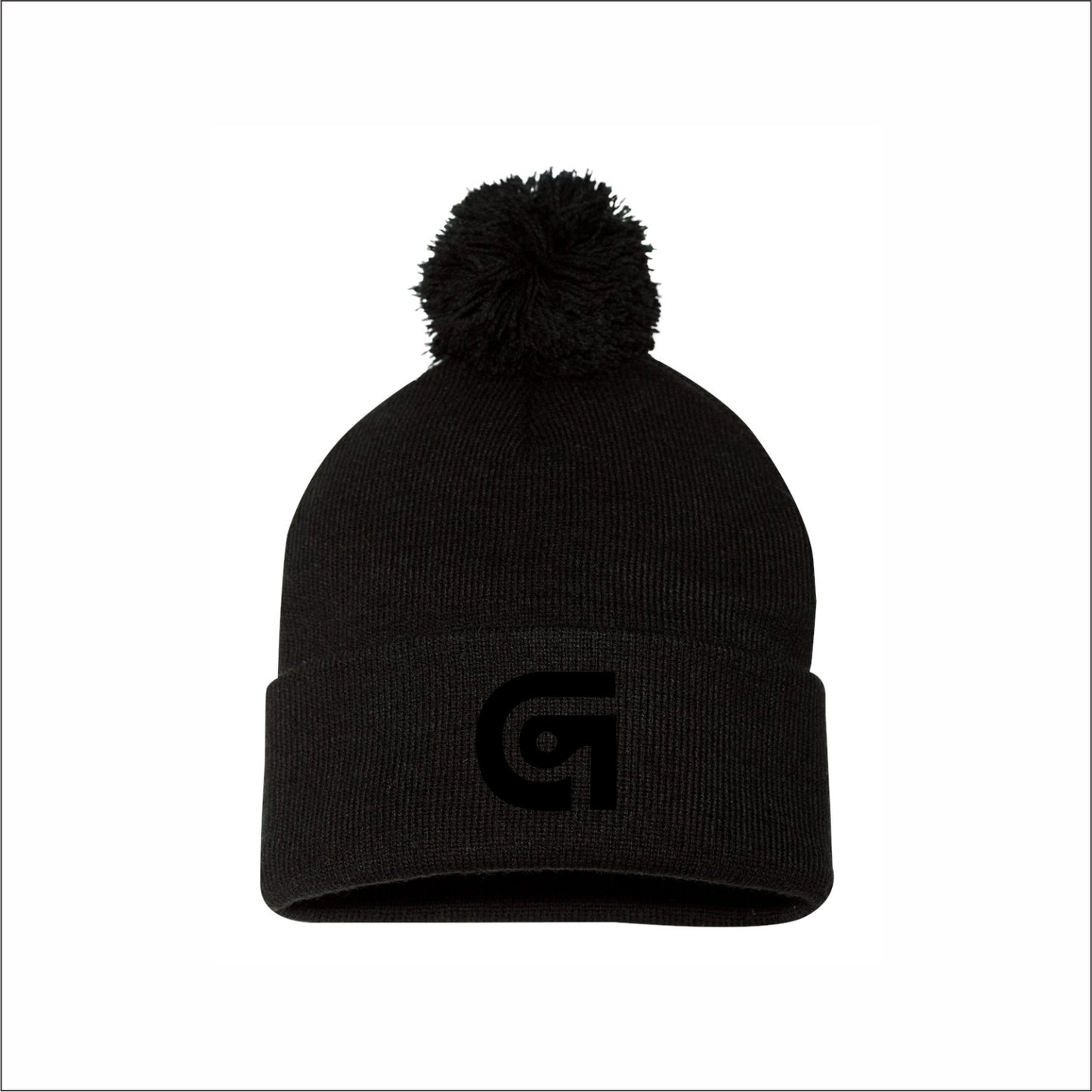 Gailey Eye Clinic Pom Beanie with Tonal Logo