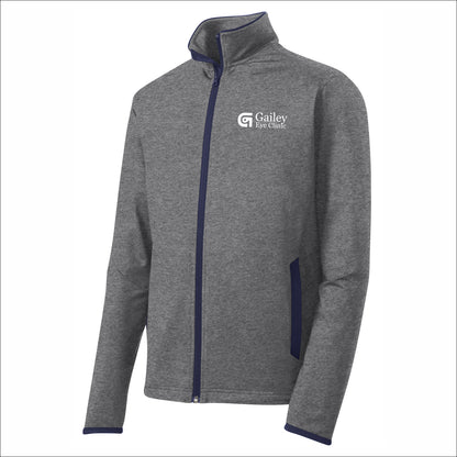 Gailey Eye Clinic Stretch Full-Zip Contrast Performance