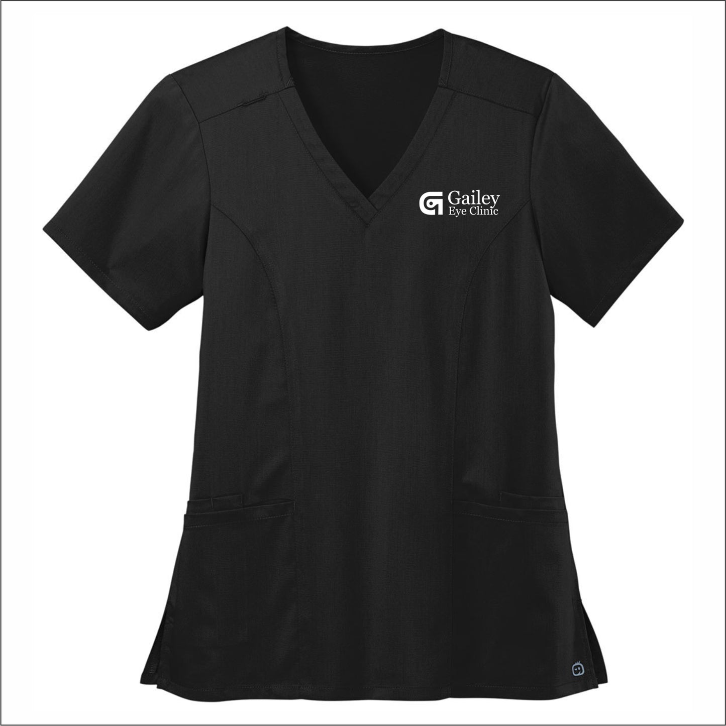 Gailey Eye Clinic Wink Ladies Premiere Flex V-Neck Top