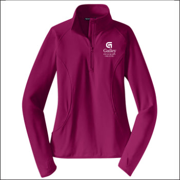 Gailey Eye Surgery Ladies Stretch 1/2 Zip Performance