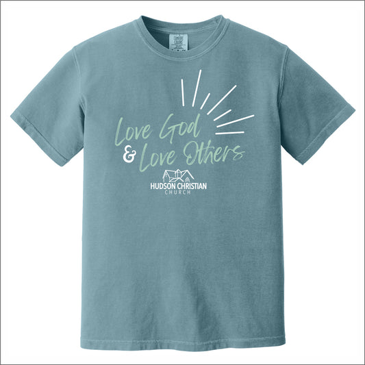 Hudson Christian Church Pigment Dye T-shirt