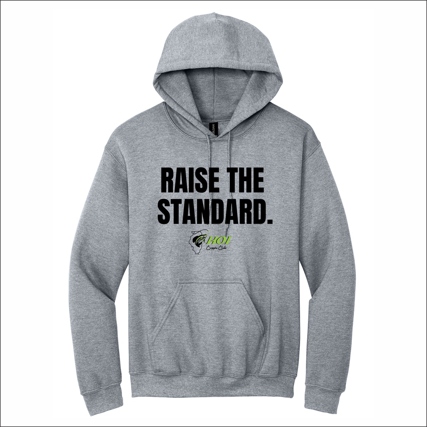 HOI Crappie Club Gildan Hooded Sweatshirt - Design A