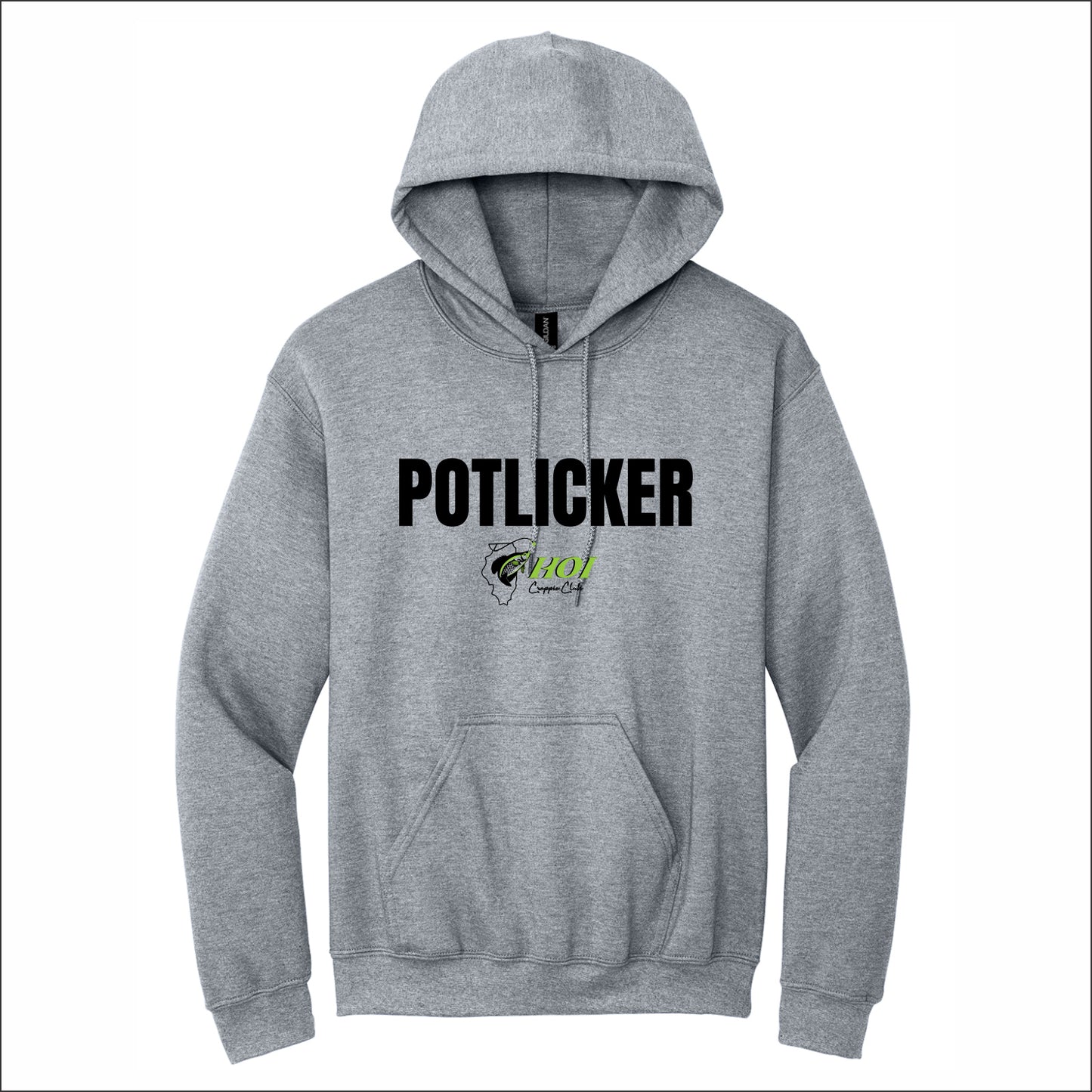 HOI Crappie Club Gildan Hooded Sweatshirt - Design C