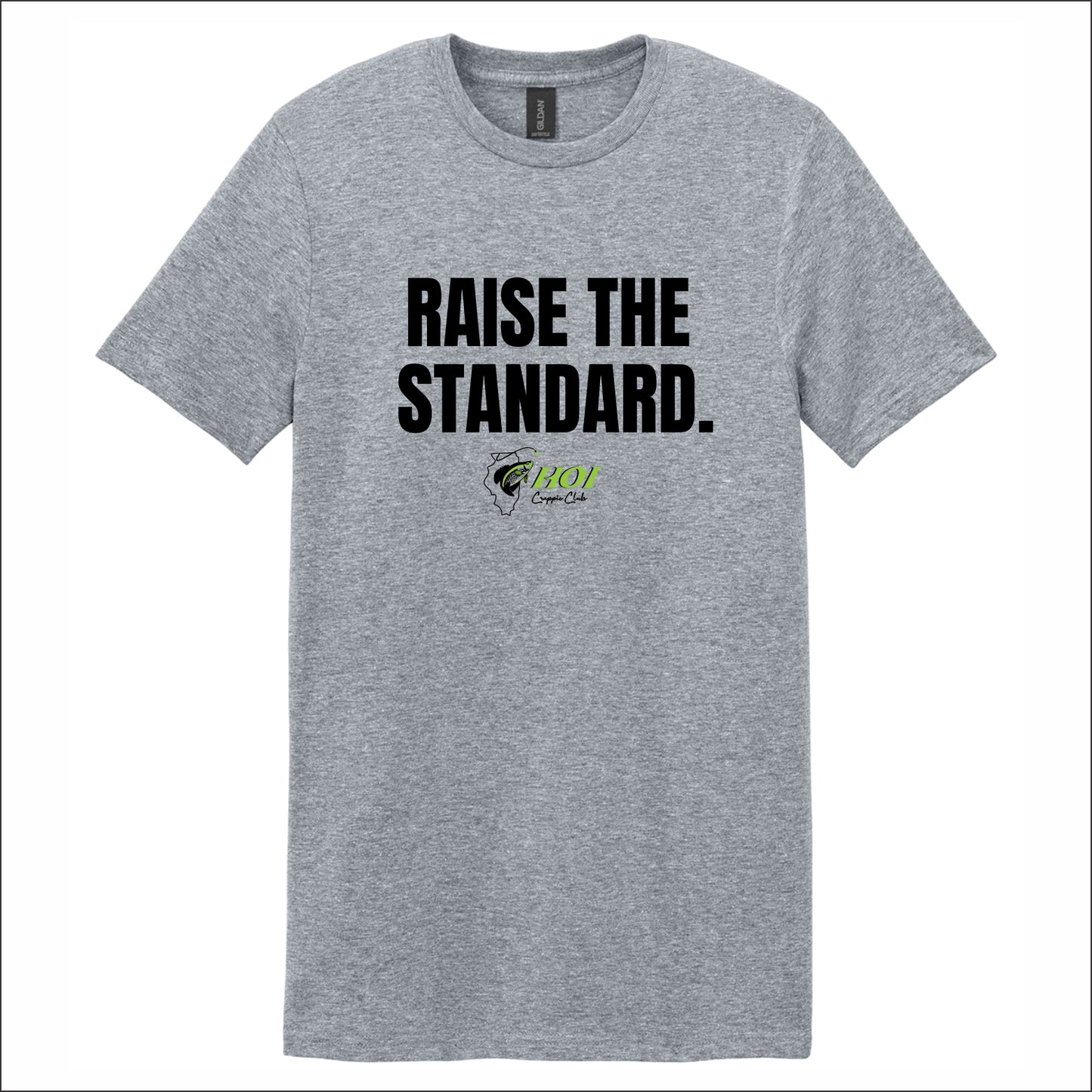 HOI Crappie Club Softstyle Short Sleeve T-shirt - Des.A