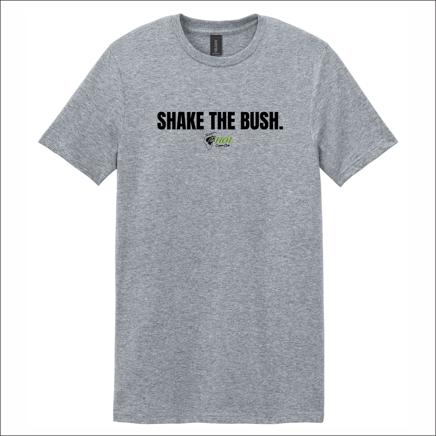 HOI Crappie Club Softstyle Short Sleeve T-shirt - Des. B