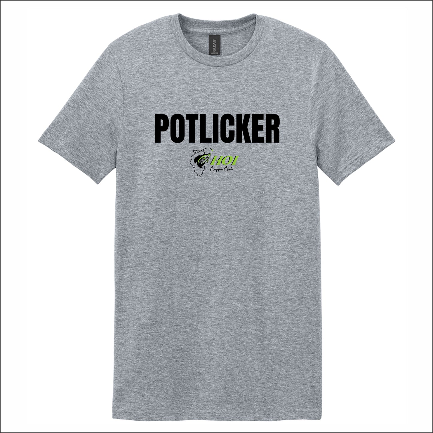 HOI Crappie Club Softstyle Short Sleeve T-shirt - Des. C