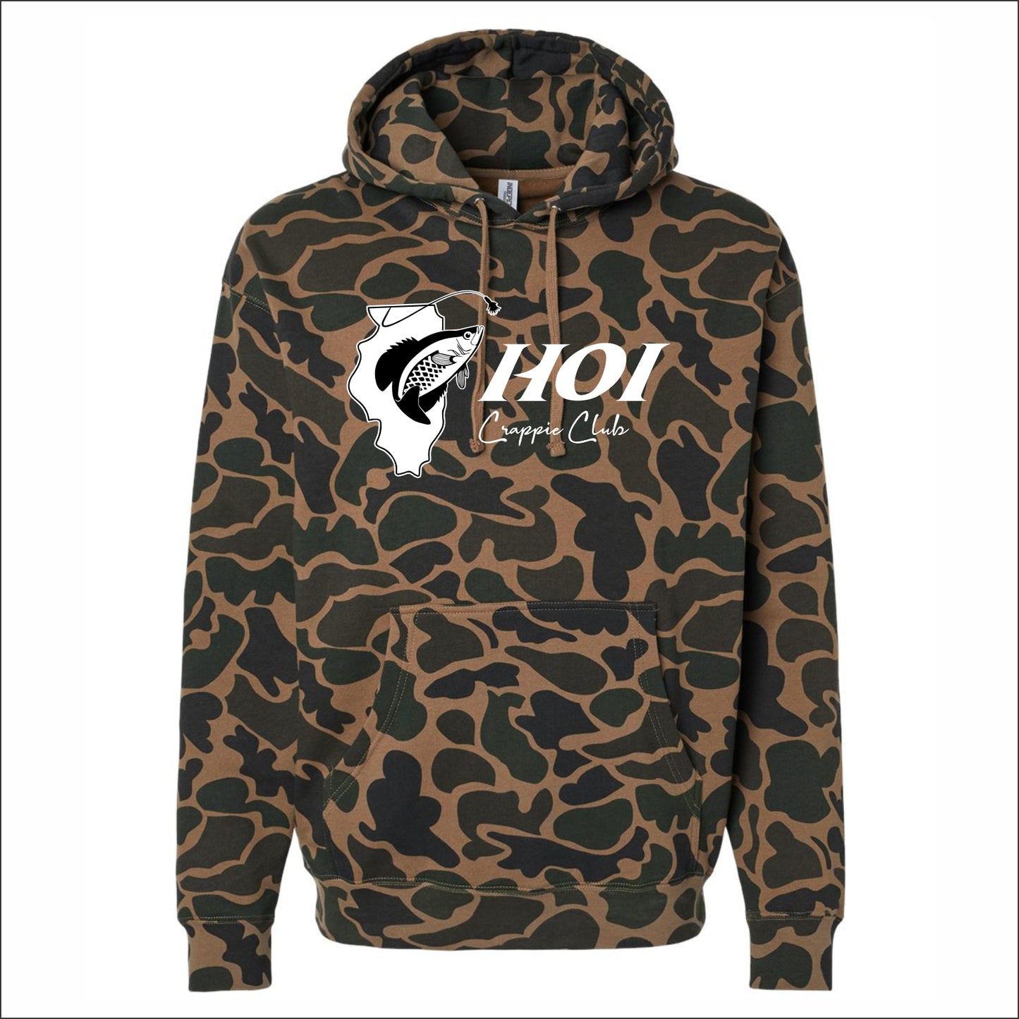 HOI Crappie Club Heavyweight Hooded Sweatshirt