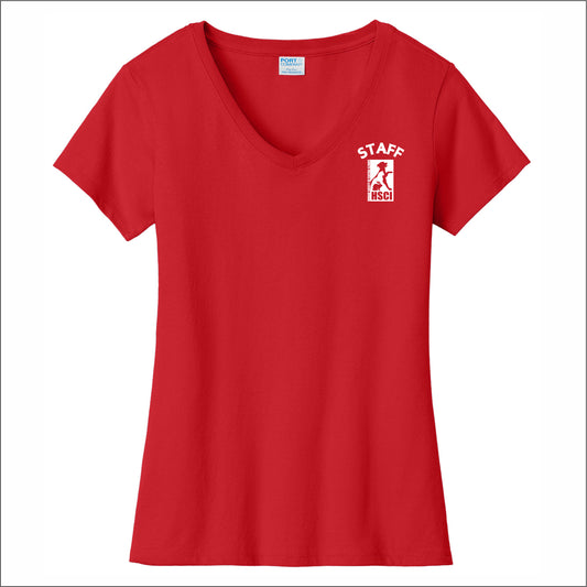 HSCI STAFF Ladies Fan Favorite V-Neck Tee