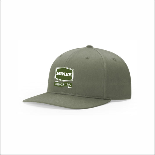 Hines Supply Richardson Solid Twill Trucker