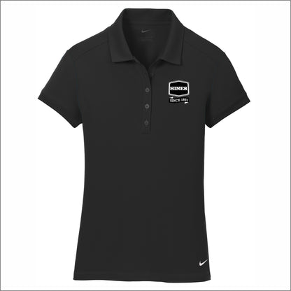 Hines Supply Ladies Nike Solid Icon Pique Polo