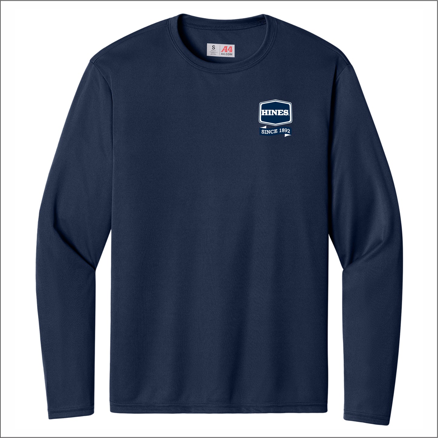 Hines Supply A4 Cooling Performance Long Sleeve Tee