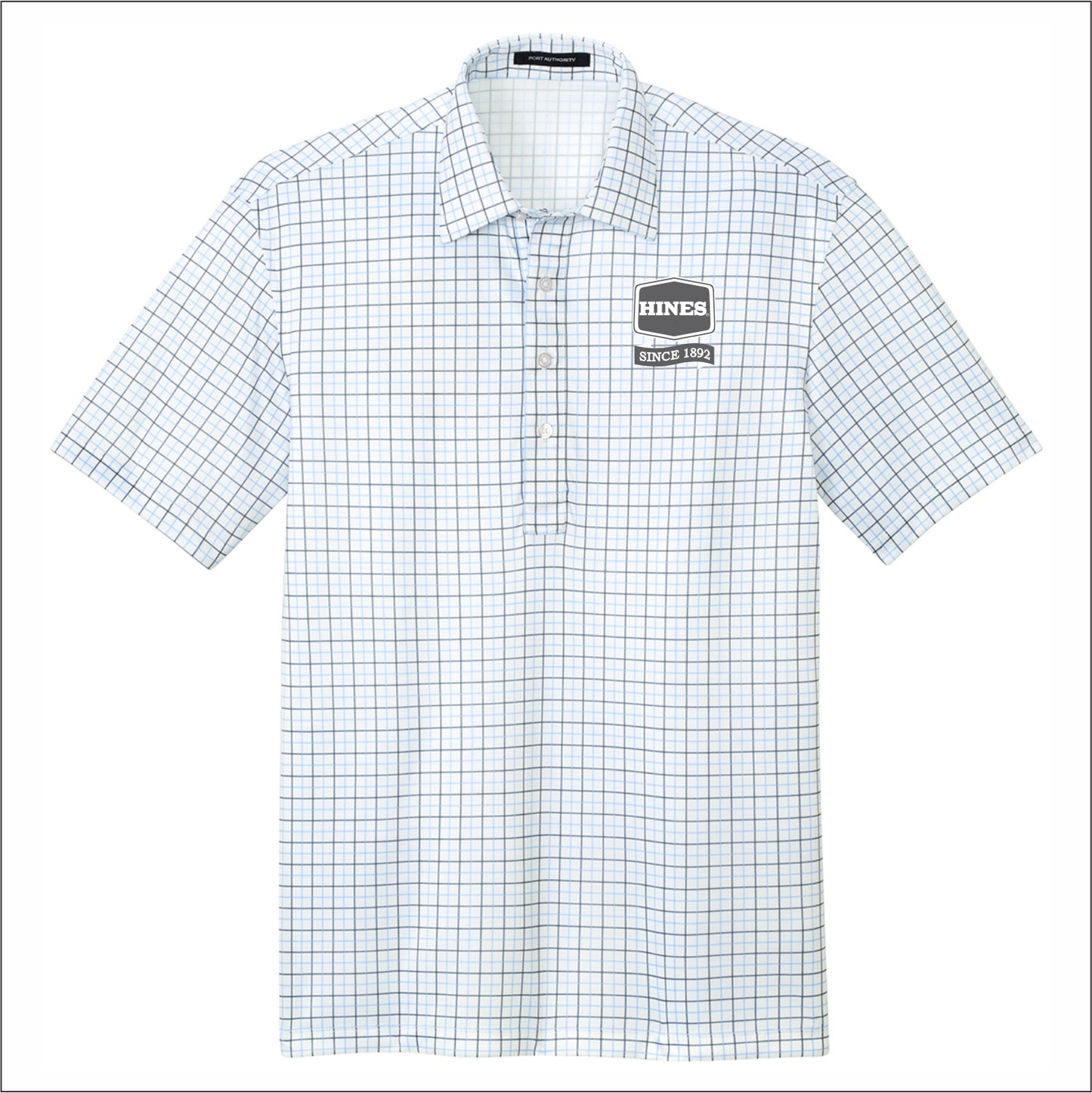 Hines Supply Performance Shirt Collar Polo