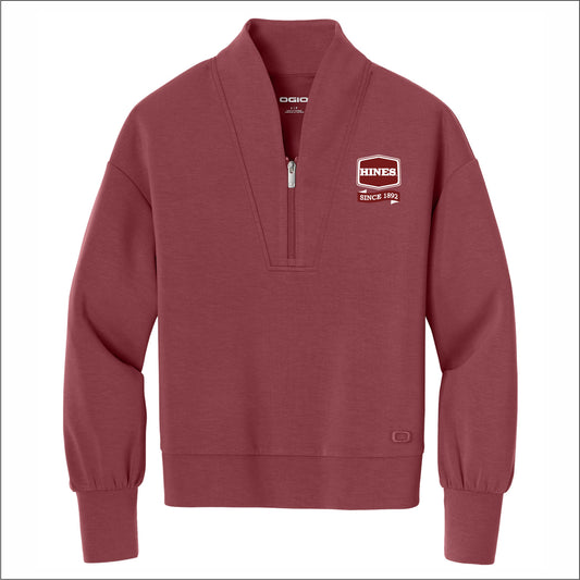 Hines Supply Ladies OGIO Transcend 1/4-Zip