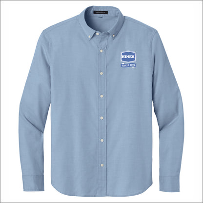 Hines Supply Long Sleeve Modern Oxford Shirt